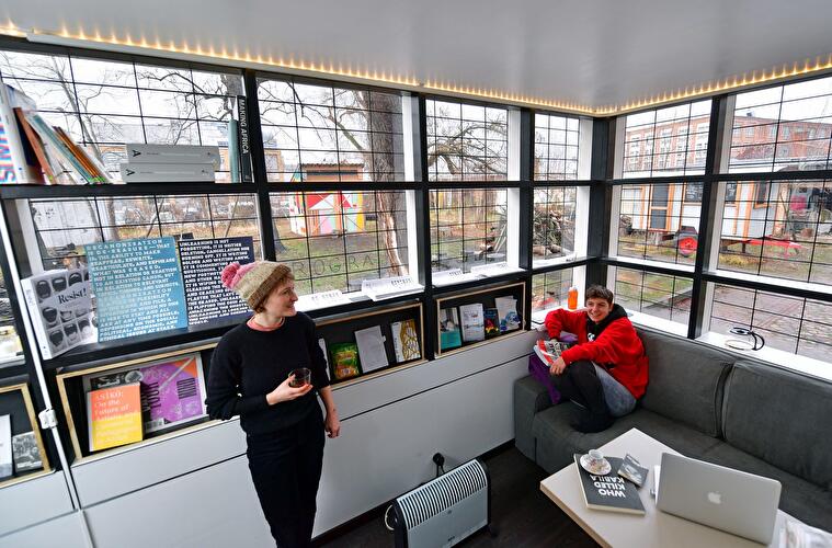 Mini-Bauhaus auf Rädern