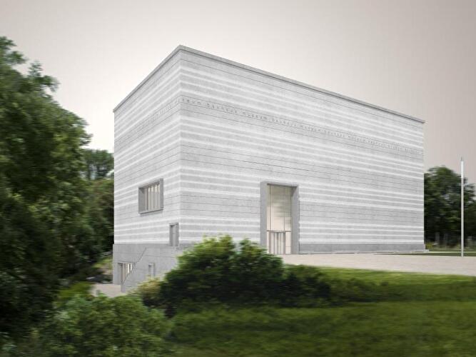 Neubau des Bauhaus Museum Weimar