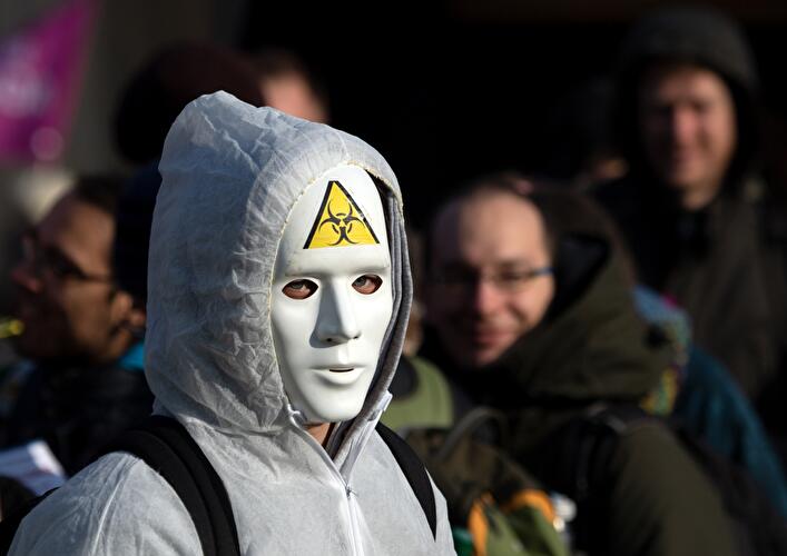 Demonstration für Agrarwende