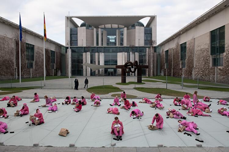 Demonstration für Kohleausstieg
