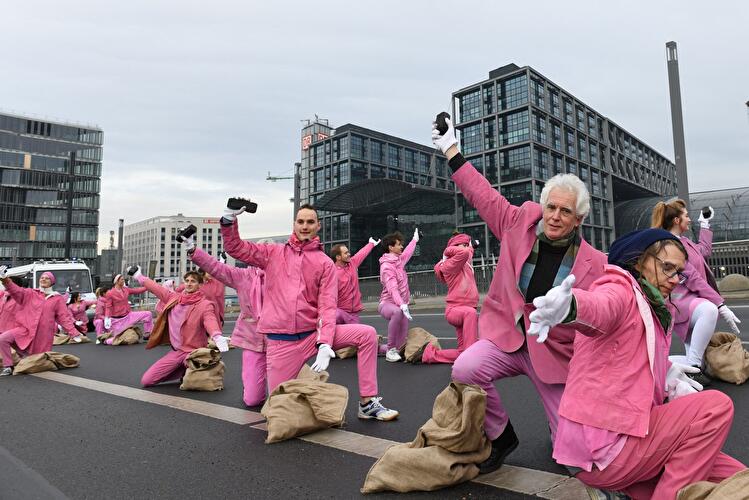 Demonstration für Kohleausstieg