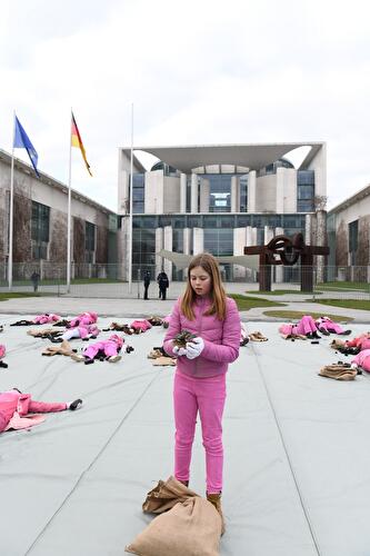 Demonstration für Kohleausstieg
