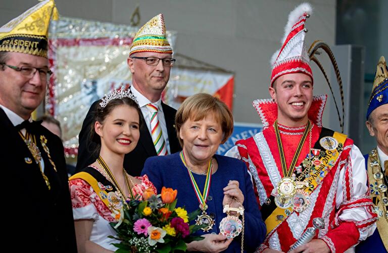 Empfang der «Prinzenpaare» 2019 in Berlin