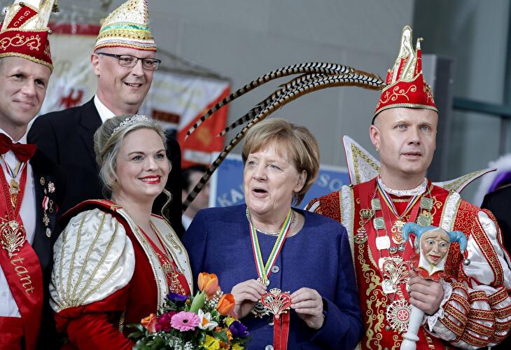 Empfang der «Prinzenpaare» 2019 in Berlin