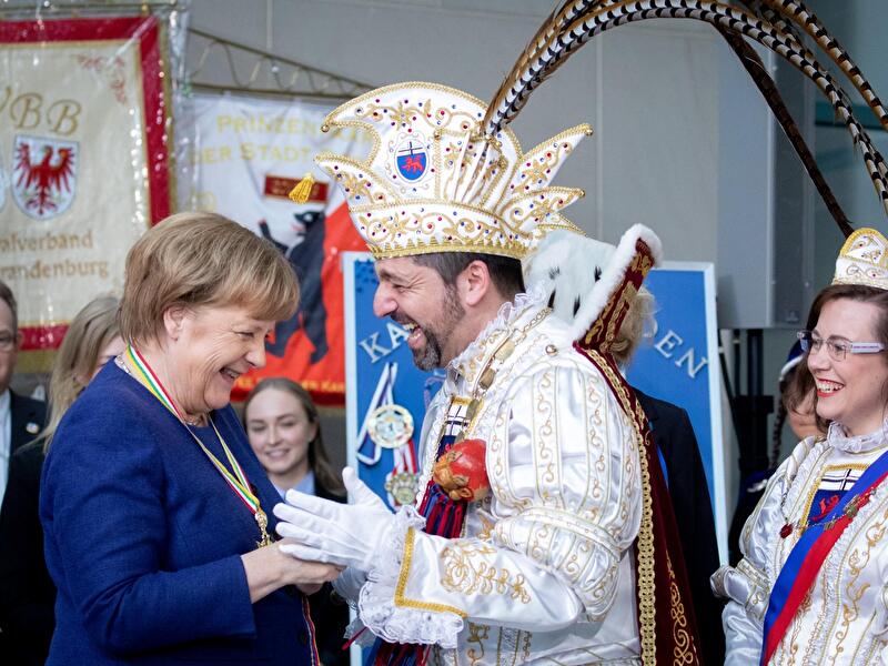 Empfang der «Prinzenpaare» 2019 in Berlin
