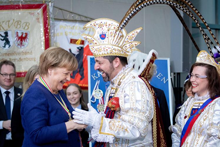 Empfang der «Prinzenpaare» 2019 in Berlin
