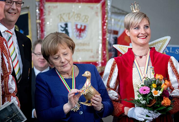 Empfang der «Prinzenpaare» 2019 in Berlin