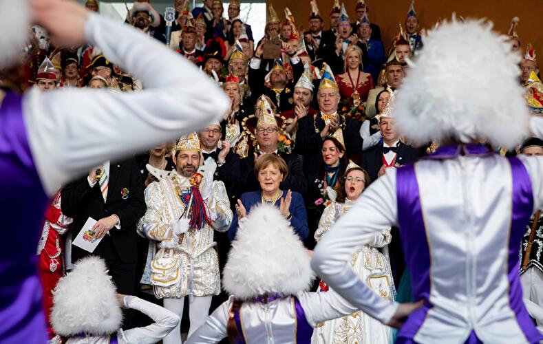 Empfang der «Prinzenpaare» 2019 in Berlin