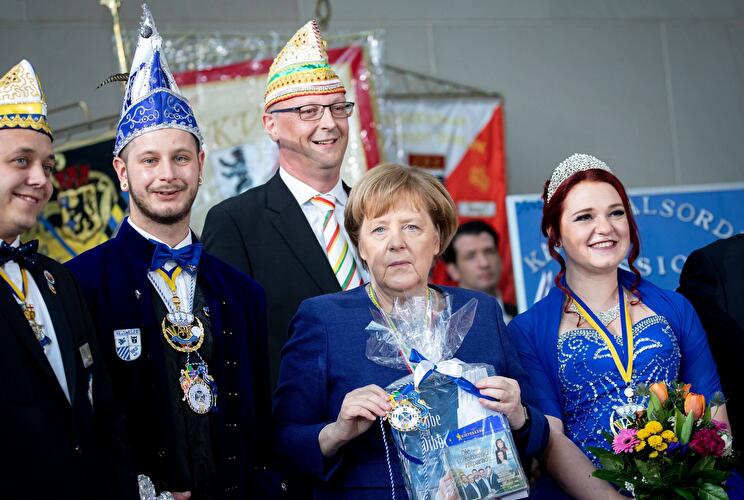 Empfang der «Prinzenpaare» 2019 in Berlin