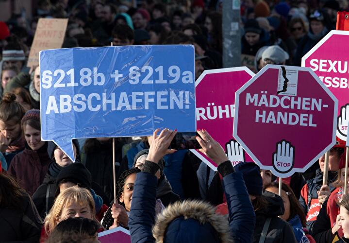 Demo zum Frauentag