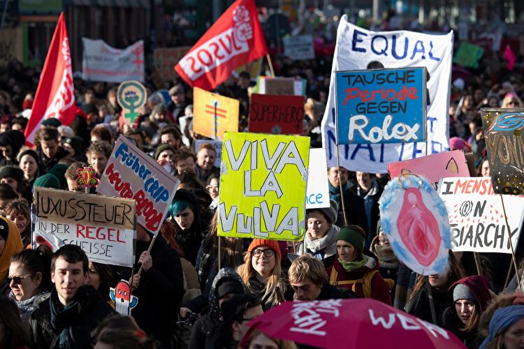 Demo zum Frauentag