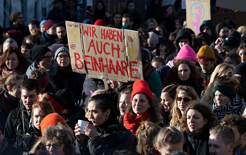Demo zum Frauentag