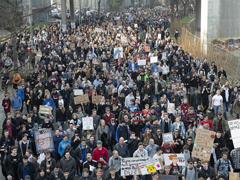Demonstration «Berlin gegen 13»