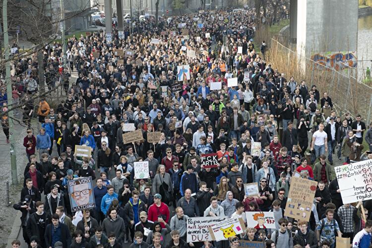 Demonstration «Berlin gegen 13»