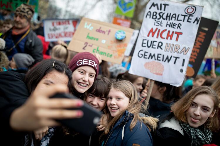 Demo: «Fridays For Future» mit Greta Thunberg