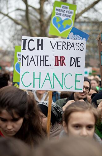 Demo: «Fridays For Future» mit Greta Thunberg