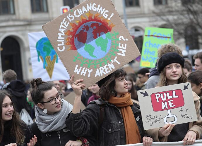 Demo: «Fridays For Future» mit Greta Thunberg