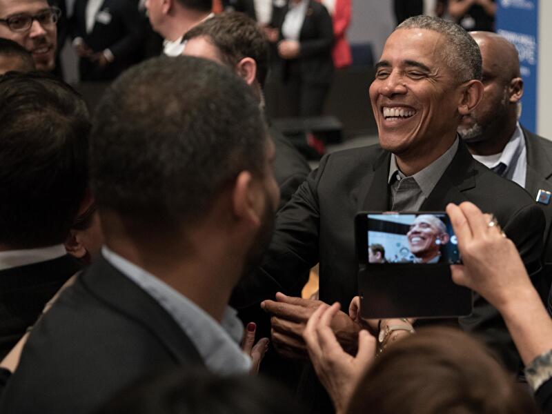 Barack Obama in Berlin 2019
