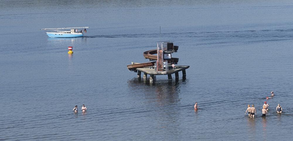 Start der Badesaison 2019 am Wannsee