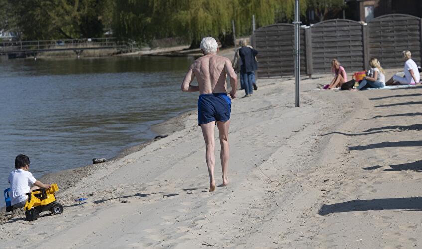 Start der Badesaison 2019 am Wannsee