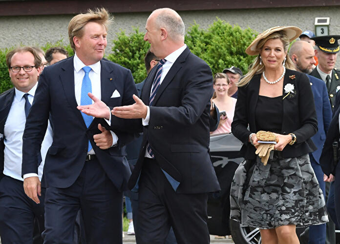 Niederländisches Königspaar besucht Brandenburg
