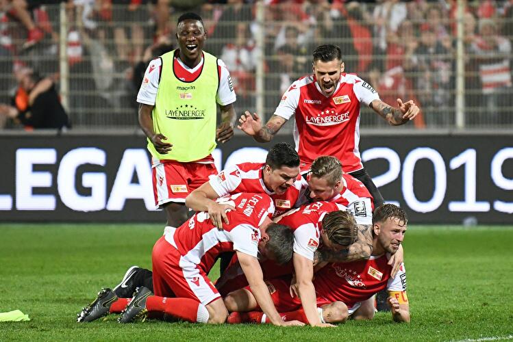 Union feiert den Aufstieg