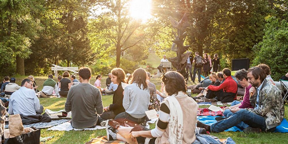 Picknick im Skulpturenpark