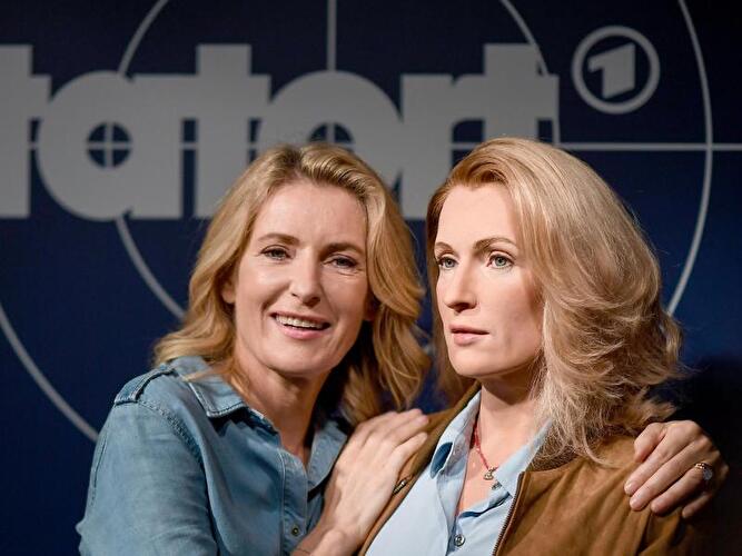 Maria Furtwängler bei Madame Tussauds