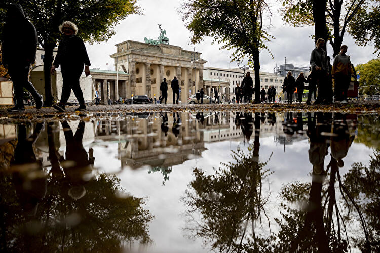 Brandenburger Tor im Herbst