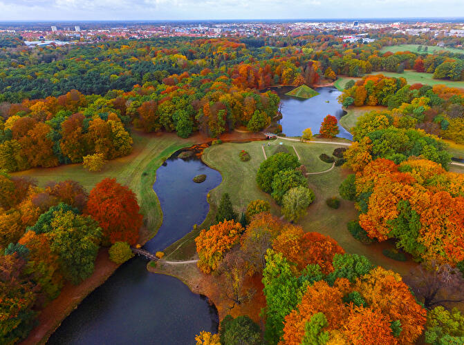 Herbst im Branitzer Park