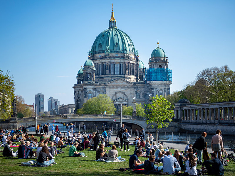Sonniges Wetter in Berlin
