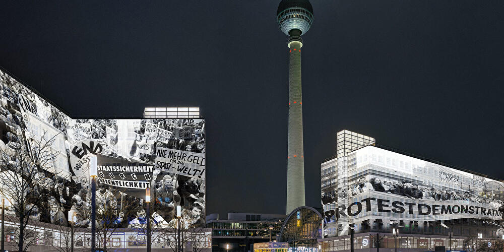 Mauerfall-Jubiläum: Alexanderplatz