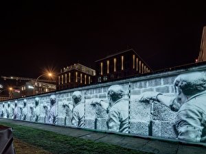 3D-Videomappings zum Mauerfall-Jubiläum (1)