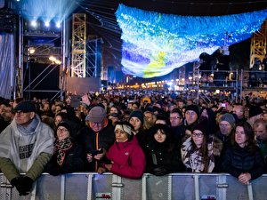 Mauerfall-Konzert am Brandenburger Tor (1)