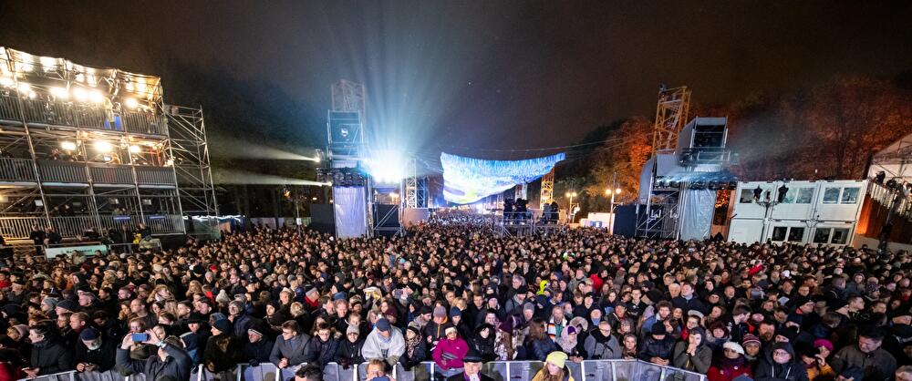 Mauerfall-Konzert am Brandenburger Tor (2)