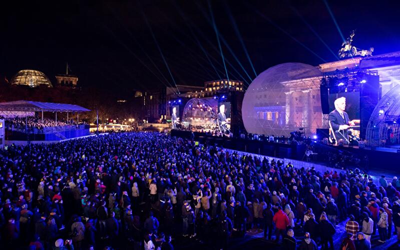 Mauerfall-Konzert am Brandenburger Tor (3)