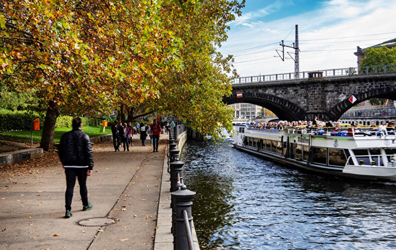 Sonniger Herbst in Berlin