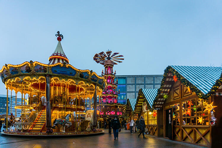 Weihnachtsmarkt auf dem Alexanderplatz