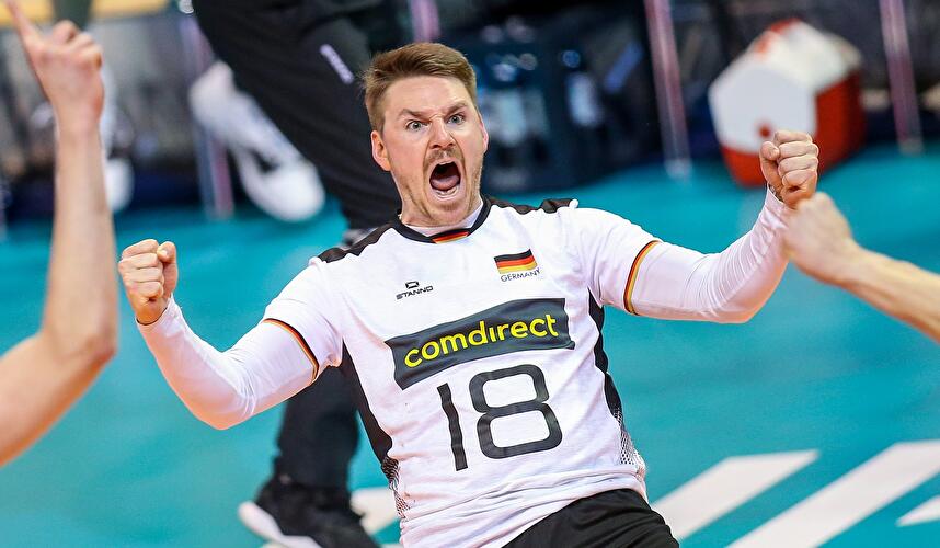 Volleyball Olympia-Qualifikation: Belgien - Deutschland (9)