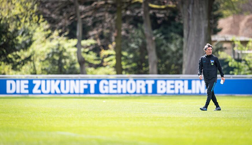 Hertha-Trainingsauftakt mit Bruno Labbadia (2)