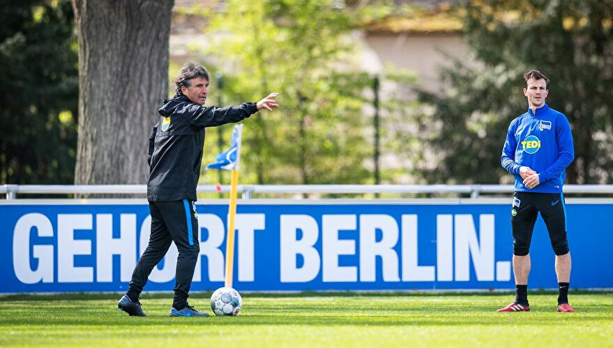 Hertha-Trainingsauftakt mit Bruno Labbadia (5)