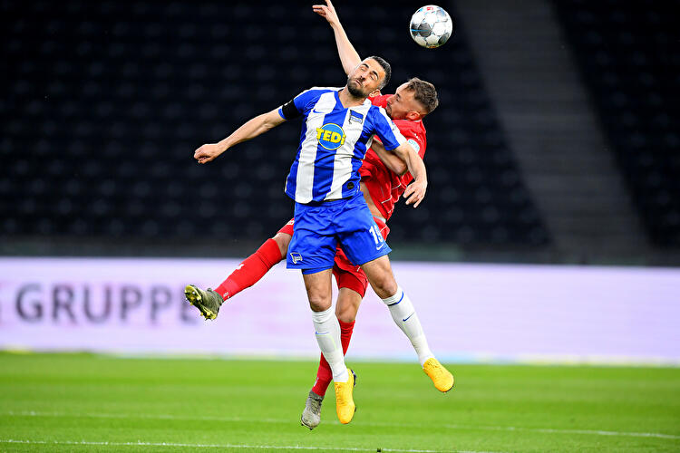 Hertha vs. Union im Olympiastadion (1)