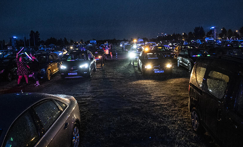 Autokino-Party in Schönefeld (1)