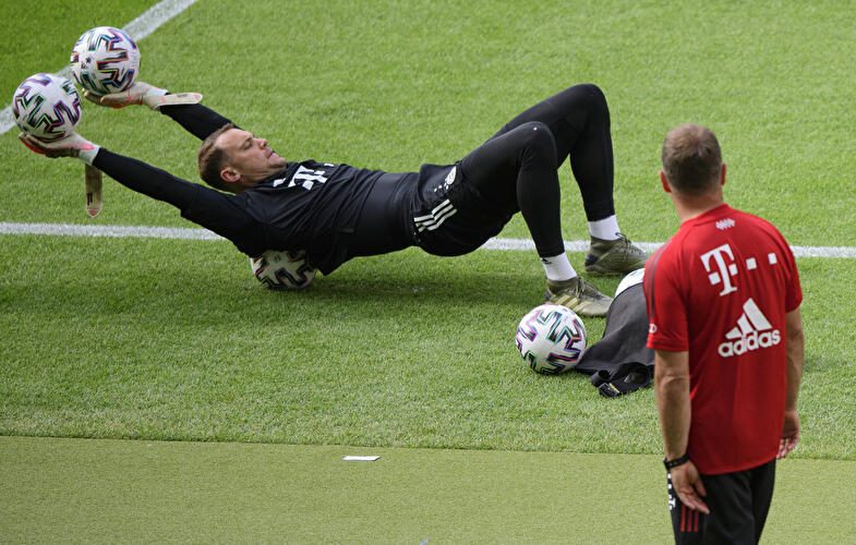 Training vor dem DFP-Pokalfinale (3)