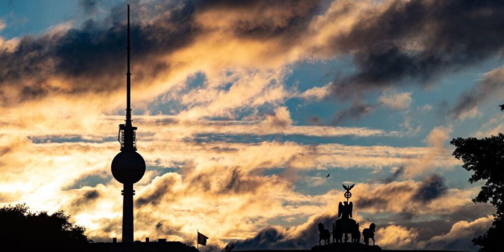 Fernsehturm im Morgenlicht