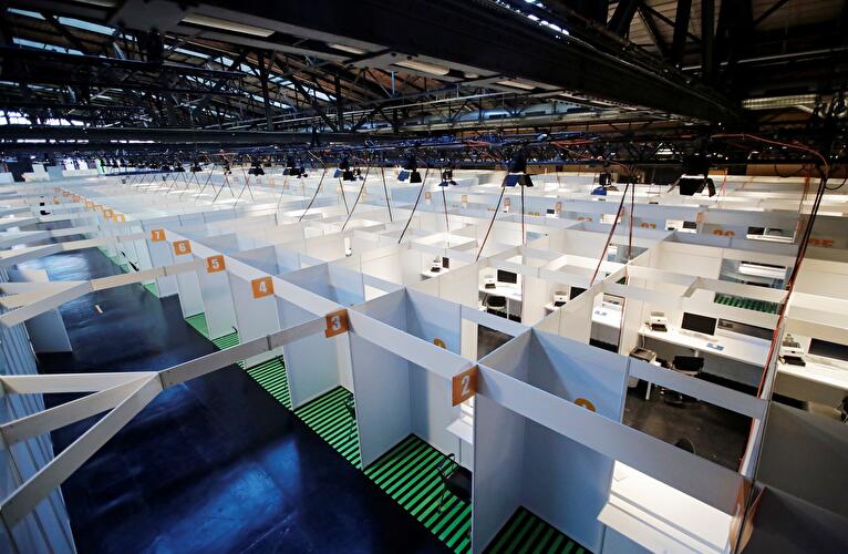 Corona Vaccination Centre Arena Berlin