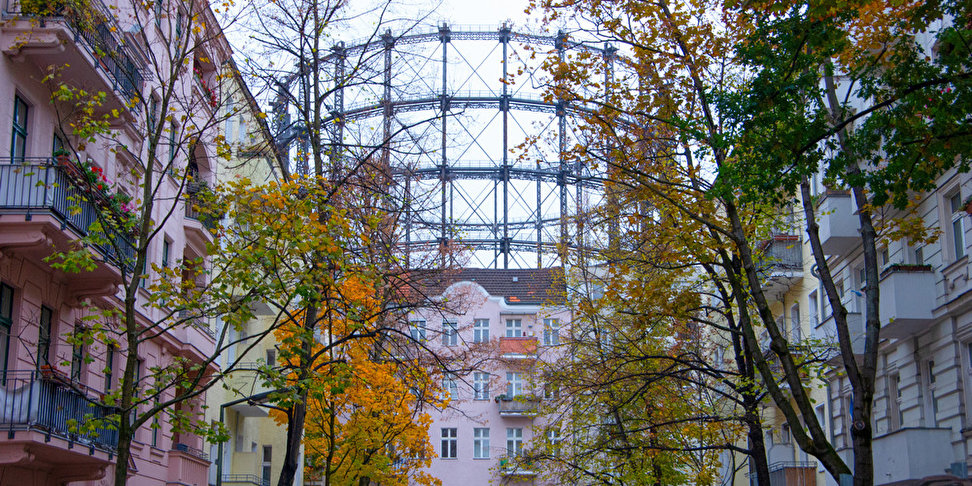 Rote insel in tempelhof-schöneberg, Schöneberger Insel- sogenannte Rote ...