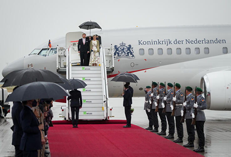 Niederländisches Königspaar besucht Deutschland (2)