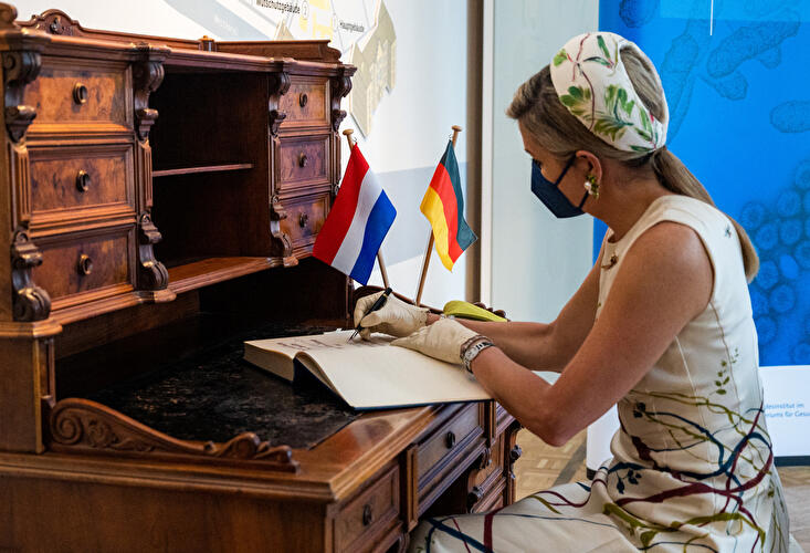 Niederländisches Königspaar besucht Deutschland (3)