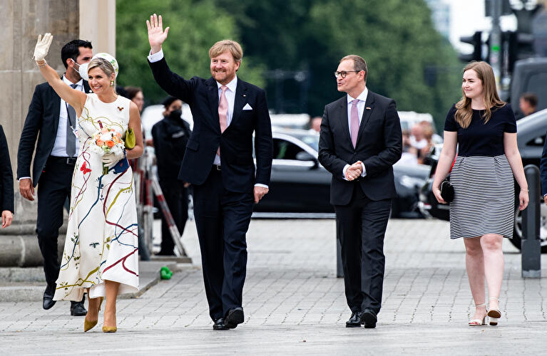 Niederländisches Königspaar besucht Deutschland (1)